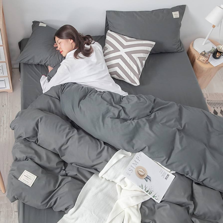 速乾 洗い替え シングル 掛け布団カバー 布団カバー 3点セット